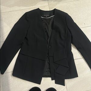 Blazer black banana republic